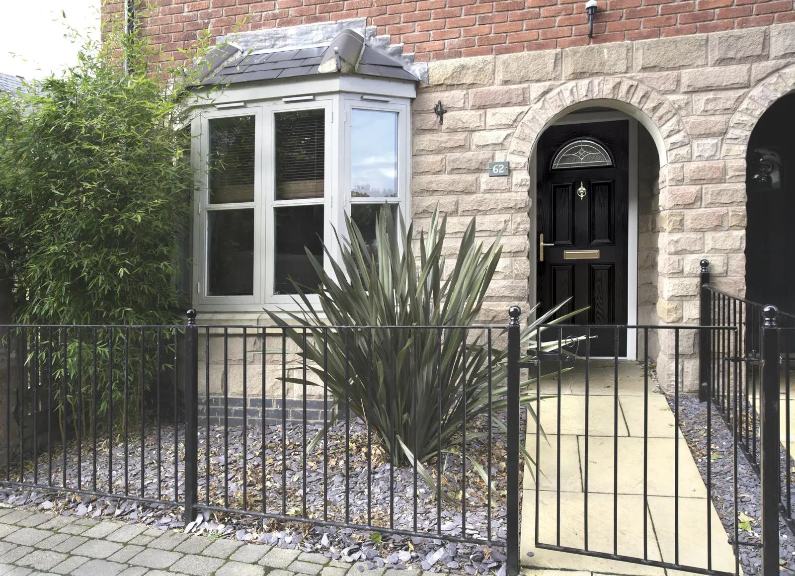 Jackie's elegant door upgrade